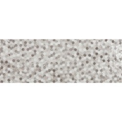 PIASTR. LOUVRE DECOR GRIS MOSAICO RLV 25X70