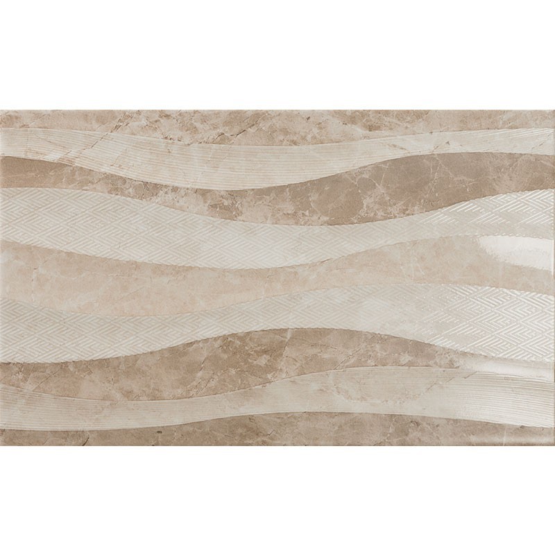 PIASTR. ELEGANZA WAVES TAUPE 33.3X55
