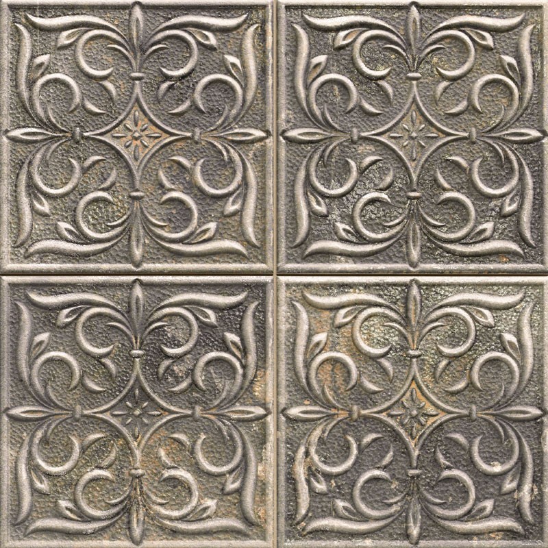 PIASTR. ANTIGUA LIS BLACK 33X33