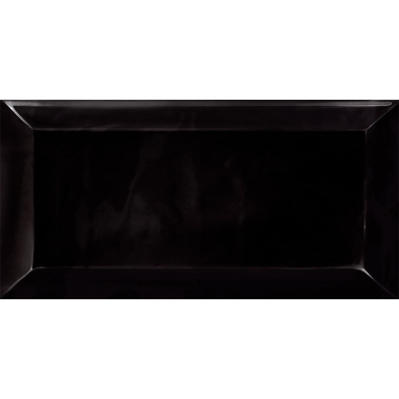 PIASTR. METRO BIZOUTE BLACK - NEGRO 10X20
