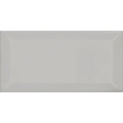 PIASTR. METRO BIZOUTE GREY - PLATA 10X20