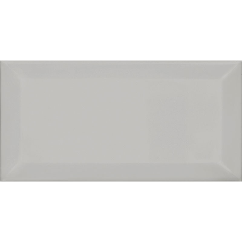 PIASTR. METRO BIZOUTE GREY - PLATA 10X20