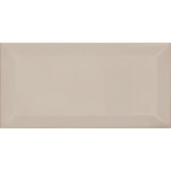 PIASTR. METRO BIZOUTE BEIGE - HUESO 10X20