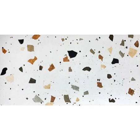 PIASTR. TERRAZO WHITE 60X120
