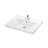 LAVABO SOSPESO 2055 SAVA 550x460x165mm