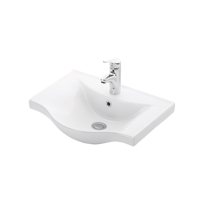 LAVABO SOSPESO 7055 BASIC 550x450x175mm