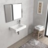 LAVABO SOSPESO 4056 MINOS 570x350x100mm