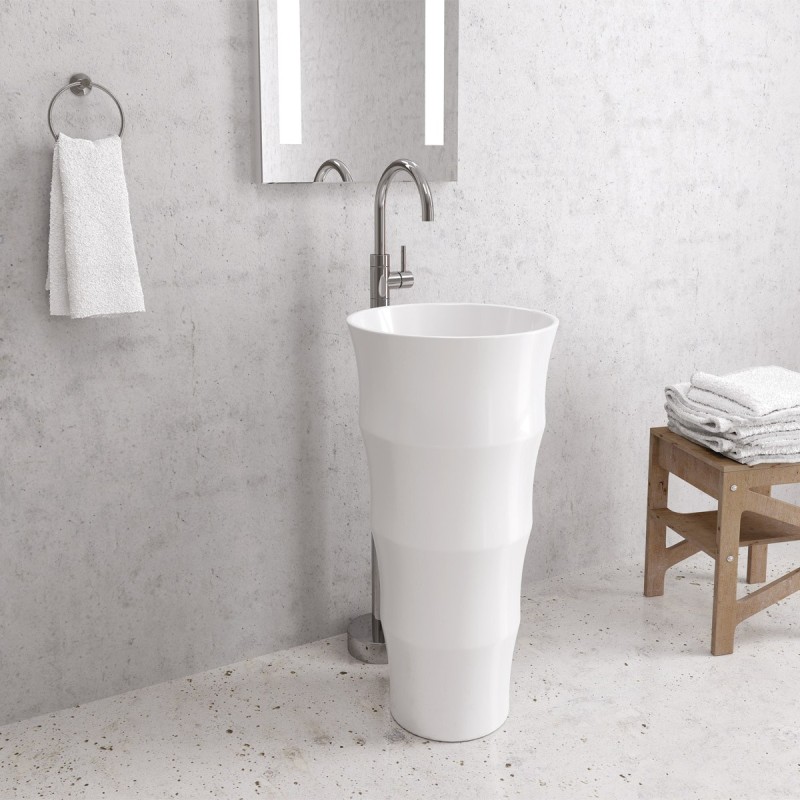 LAVABO DA TERRA G 309 LOUVRE 420x420x830mm