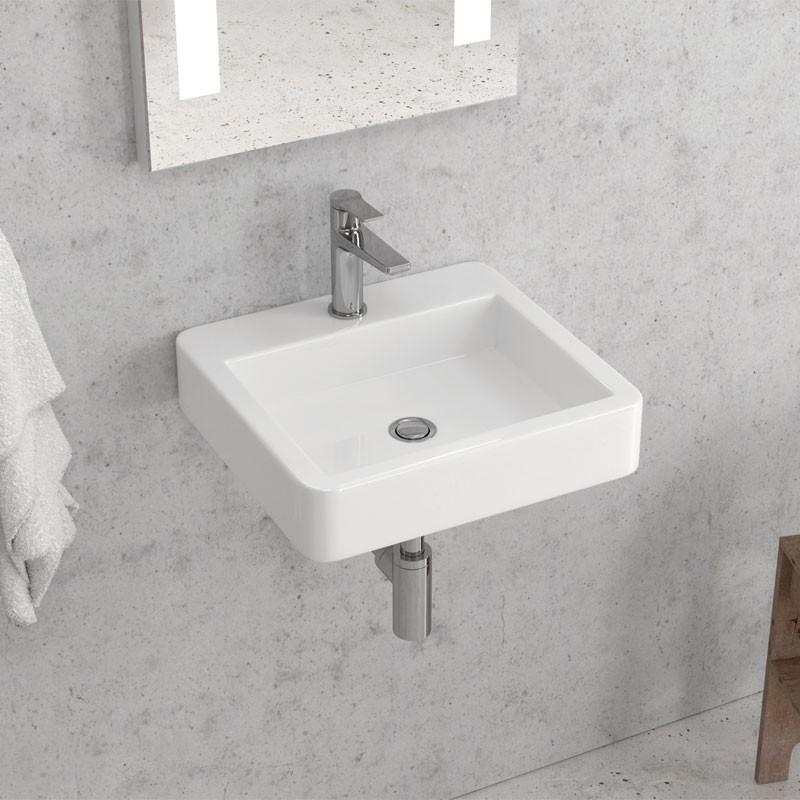 LAVABO SOSPESO LT 5032 450x420x100mm