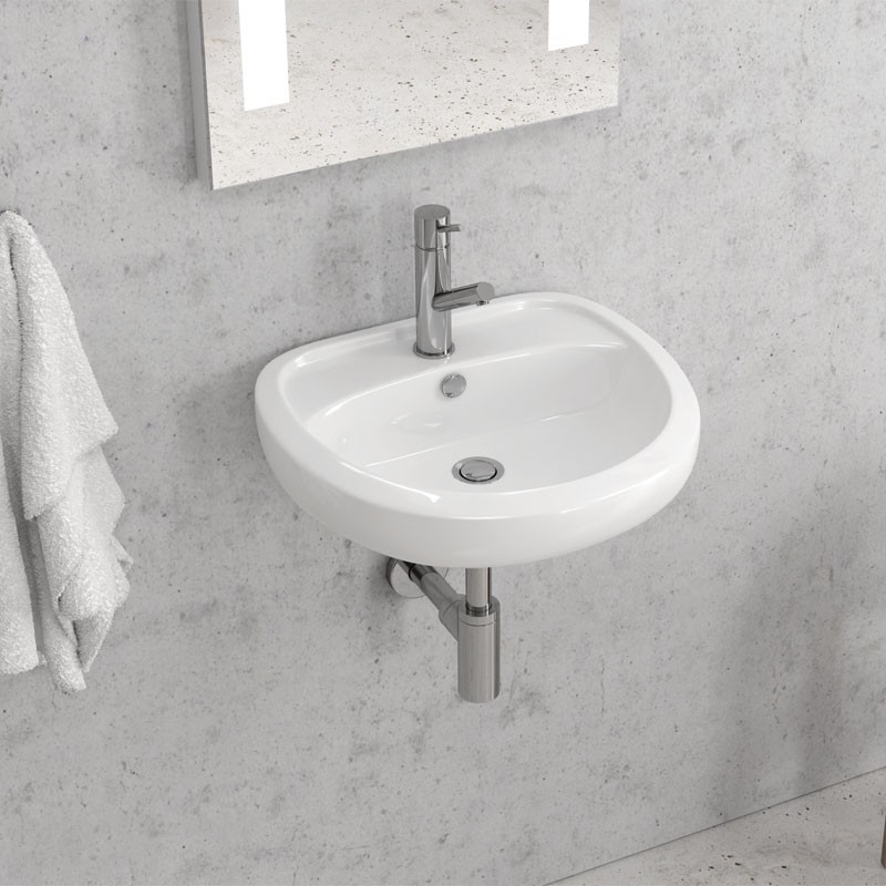 LAVABO SOSPESO LT 304G 480x420x180mm