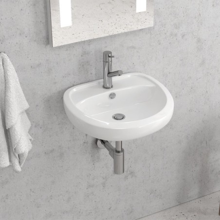 LAVABO SOSPESO LT 304G 480x420x180mm