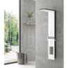 COLONNA IDROMASSAGGIO A7118 BIANCO NERO TOUCH