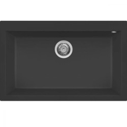 LAVELLO QUADRA 130 NERO METAL 70 (GHISA)