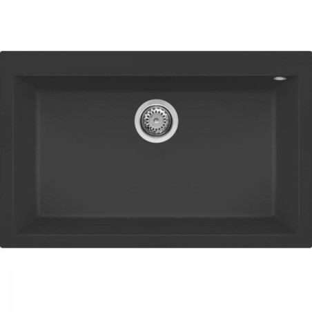 LAVELLO QUADRA 130 NERO METAL 70 (GHISA)