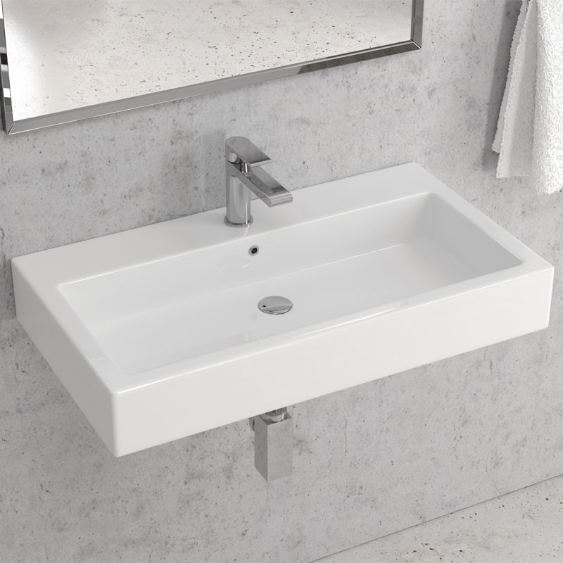 LAVABO SOSPESO LT 2213 820x450x125mm