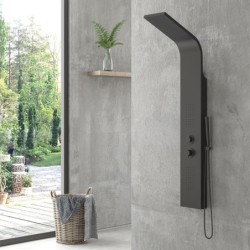 COLONNA IDROMASSAGGIO A7304B NERO