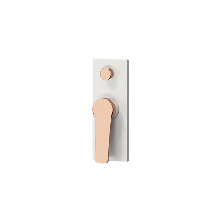 MISCELATORE DOCCIA A 4 VIE WNX248A73PH-RG BIANCO ROSE GOLD ANDARE