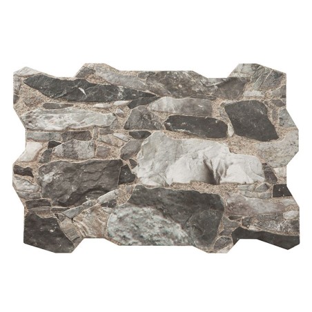 PIASTR. RAMBLA GRAFITO-MURALLA GRIS 40X60