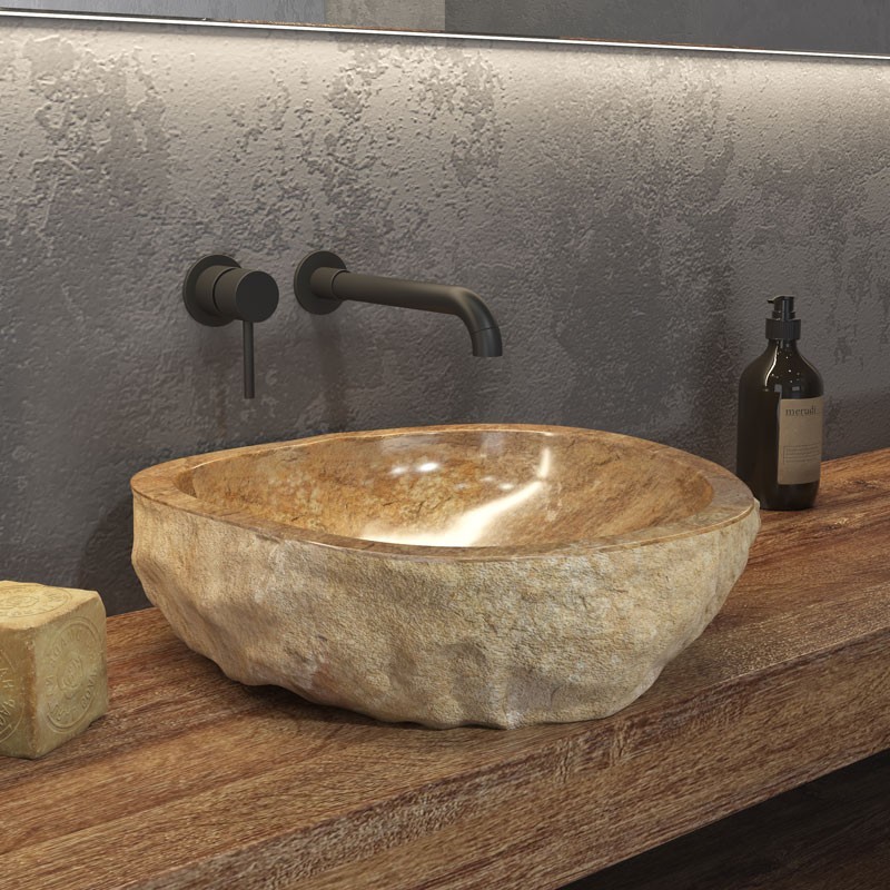 LAVABO DA APPOGGIO ONYX SPSO SUNSET Ø400-450x150mm