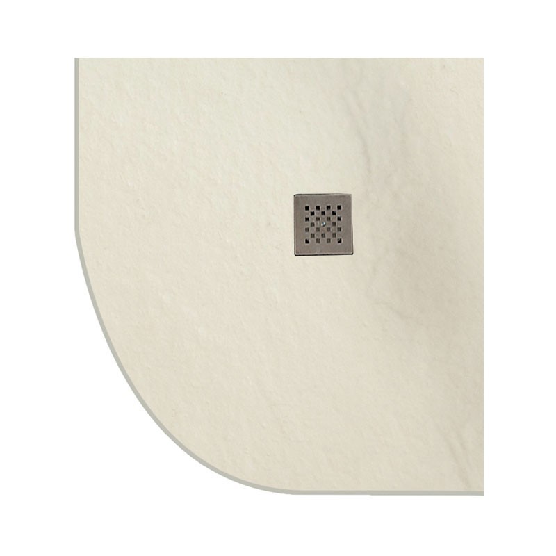 PIATTO DOCCIA PIETRA CREAM SEMI. 90x90x2,5 CM DY-T099FC/GQ VALV