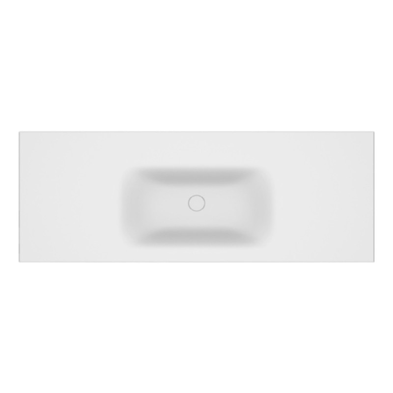 LAVABO PER MOBILI ELOISE 1400x460x160mm SENZA FORO MISCELATORI