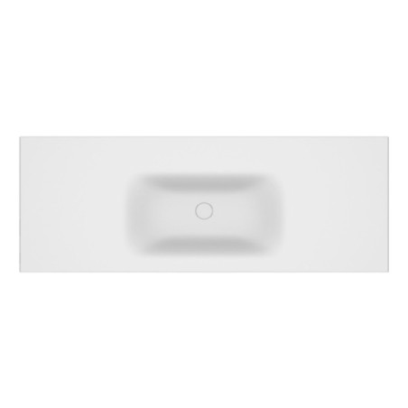 LAVABO PER MOBILI ELOISE 1400x460x160mm SENZA FORO MISCELATORI