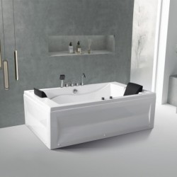 VASCA IDROMASSAGGIO ORNELLA K-1287 180X120x60 (3 PANNELLI)