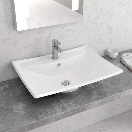 LAVABO DA APPOGGIO LT 1015 595x440x160mm