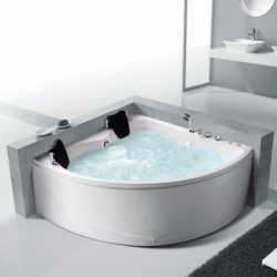 VASCA IDROMASSAGGIO LUSTICIA K-1202 150X150X60