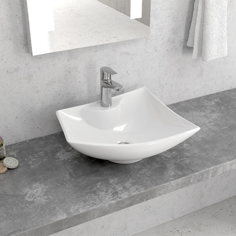 LAVABO DA APPOGGIO LT 1011 490x430x145mm