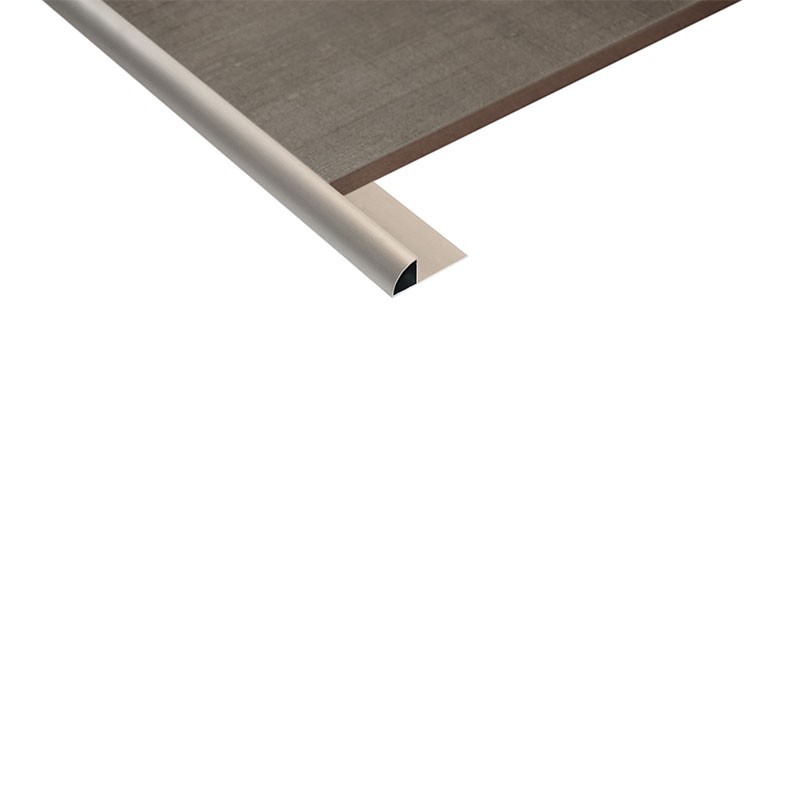 PROFILO PIASTRELLA FH125 12x2500mm SHINE SILVER (RD-125)