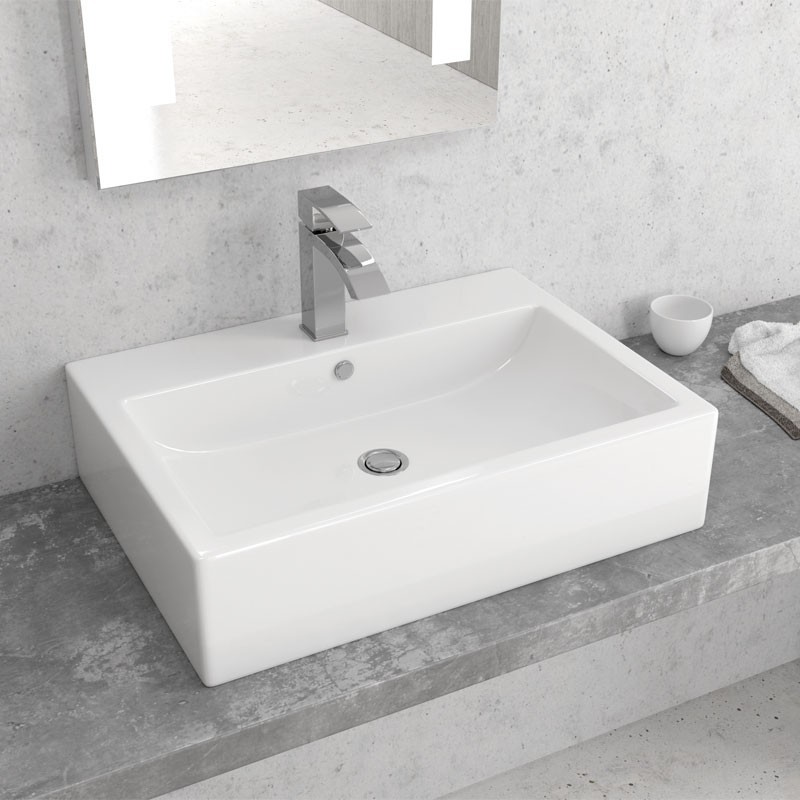 LAVABO DA APPOGGIO LT 2001 610x440x145mm