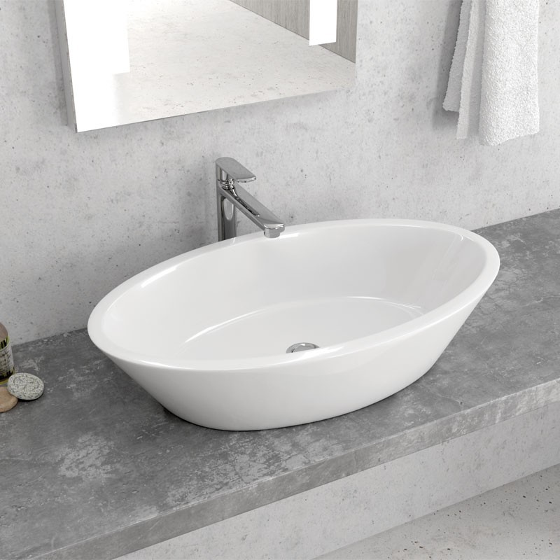 LAVABO DA APPOGGIO LT 3043 690x400x160mm