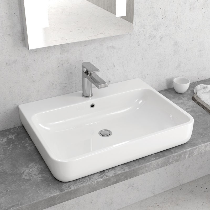 LAVABO DA APPOGGIO LT 4025 610x460x190mm