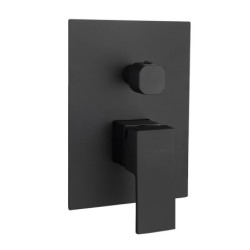 MISCELATORE DOCCIA A 4 VIE E02FCQ382-1BL NERO DELOS