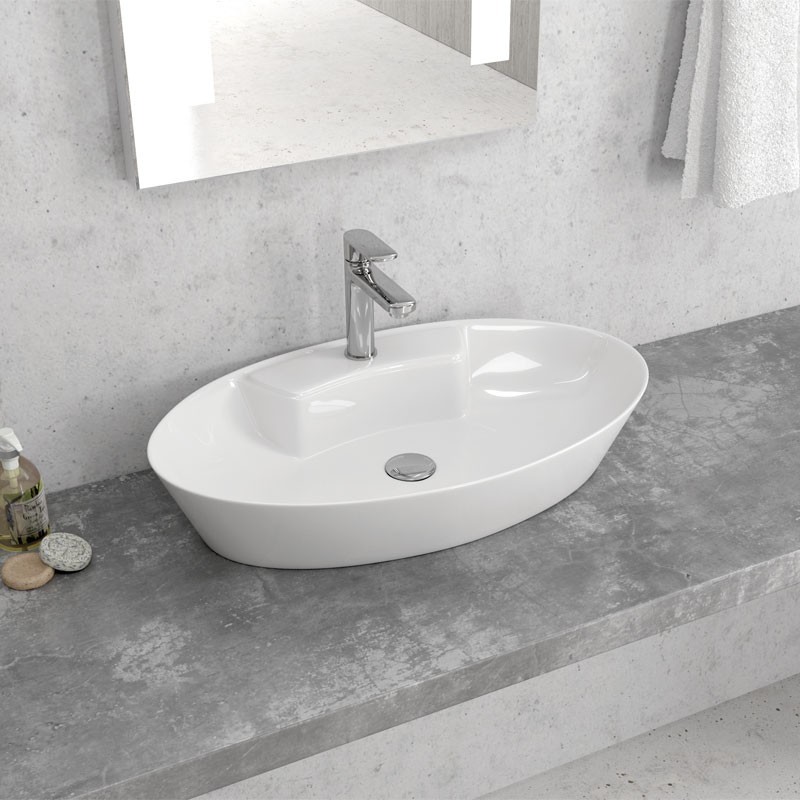 LAVABO DA APPOGGIO LT 3203 610x365x120mm