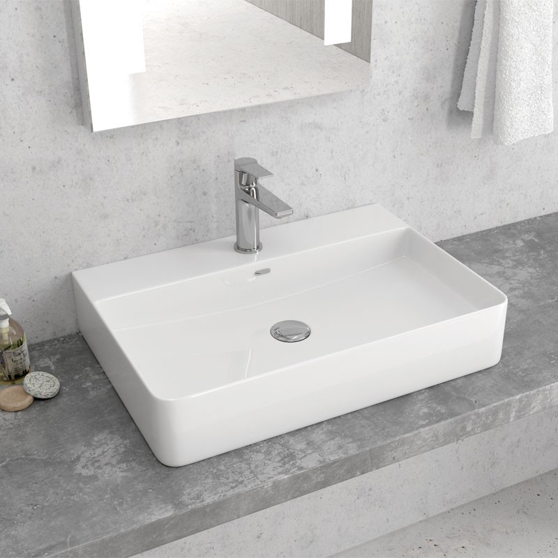 LAVABO DA APPOGGIO LT 2173 600x420x120mm