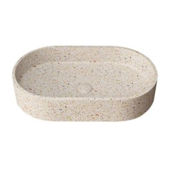 SET LAVABO DA APPOGGIO CON VALVOLA(INS) CS-0010-E13 FRUITCAKE LINUS 600x350x120mm