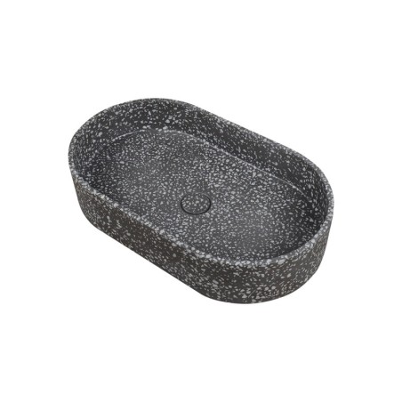 SET LAVABO DA APPOGGIO CON VALVOLA(INS) CS-0010-E16 VOLCANO LINUS 600x350x120mm