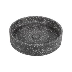 SET LAVABO DA APPOGGIO CON VALVOLA(INS) CS-0003-E16 VOLCANO ELPIS Ø425x100mm