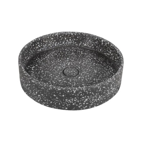 SET LAVABO DA APPOGGIO CON VALVOLA(INS) CS-0003-E16 VOLCANO ELPIS Ø425x100mm