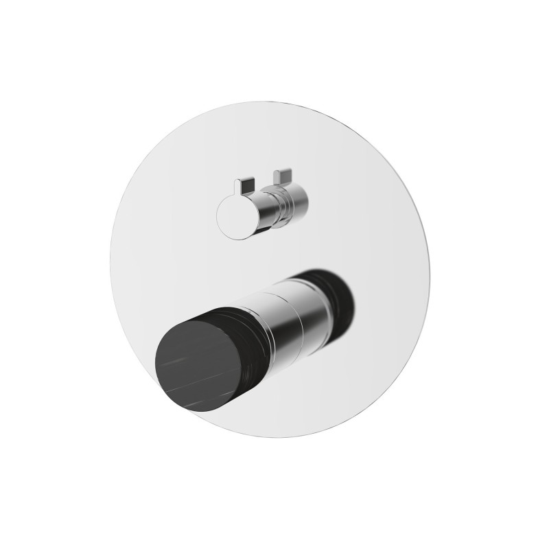 MISCELATORE DOCCIA A VIE 4 24668-425A-MN MARMO NERO JOAN