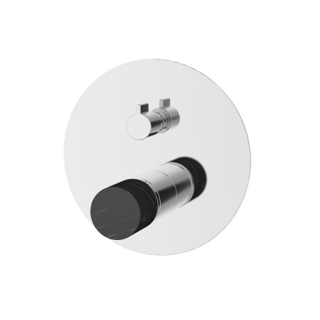 MISCELATORE DOCCIA A VIE 4 24668-425A-MN MARMO NERO JOAN