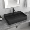 LAVABO DA APPOGGIO LT 2173-SMB NERO MATT 500x420x120mm