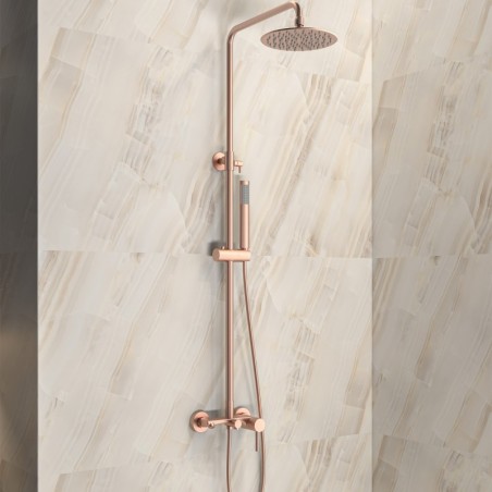 MISCELATORE DOCCIA FISSA CON BECCUCCIO SO551B ROSE GOLD ARTEMIS