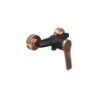 MISCELATORE DOCCIA WNX338073PA-RG NERO ROSE GOLD ANDARE