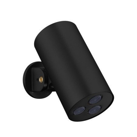 SOFFIONE DOCCIA H3450231 NERO Ø80