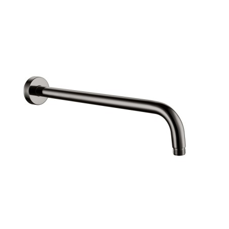 BRACCIO DOCCIA TONDO AC00903-GM S/S 304 GUN METAL 33.4CM