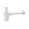SIFONE A BOTTIGLIA IN OTTONE LF9026-B BIANCO