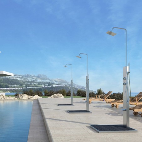 COLONNA DOCCIA ALL'APERTO OT-04 AISI 304 LIBERO